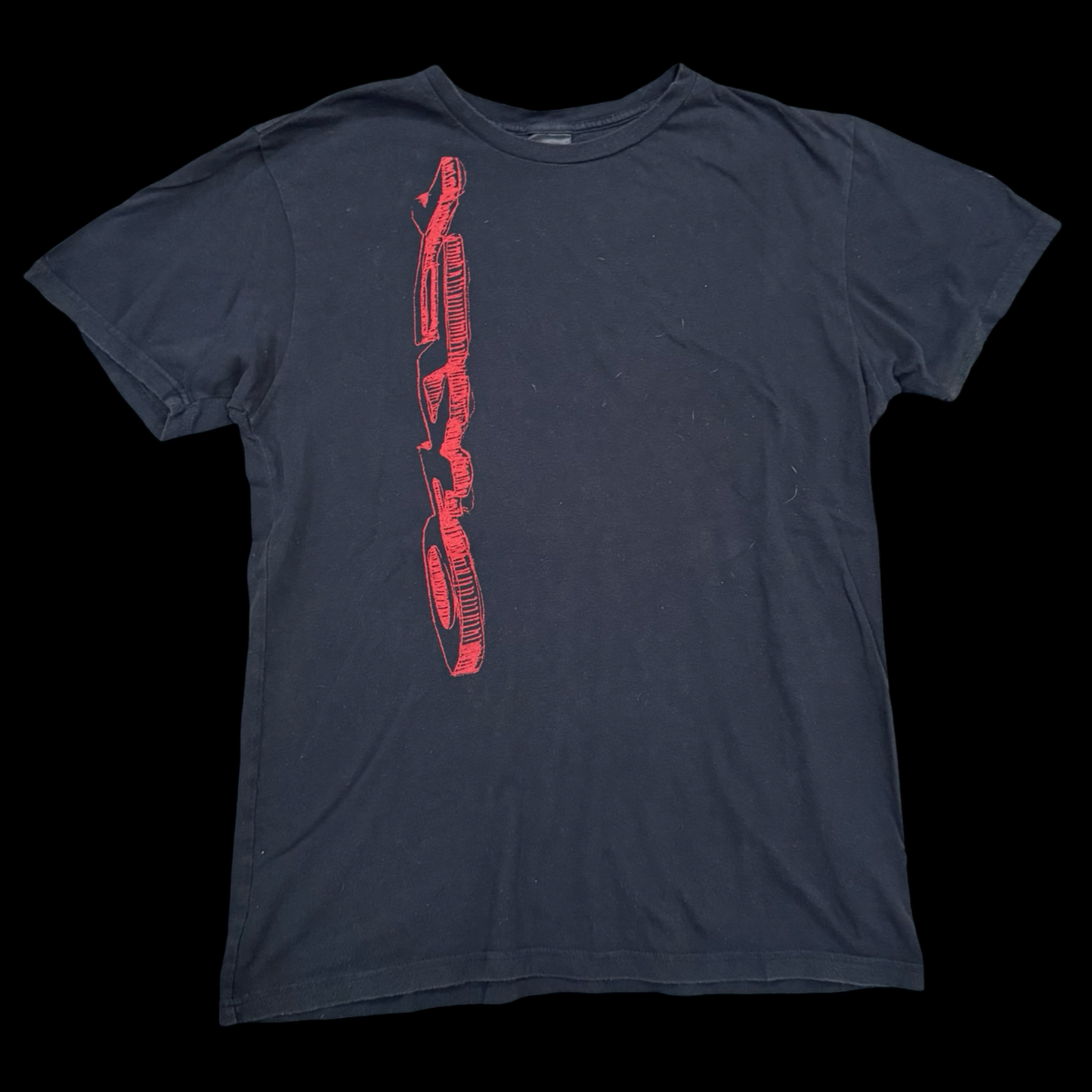 (M) Red & Black Oakley Tee