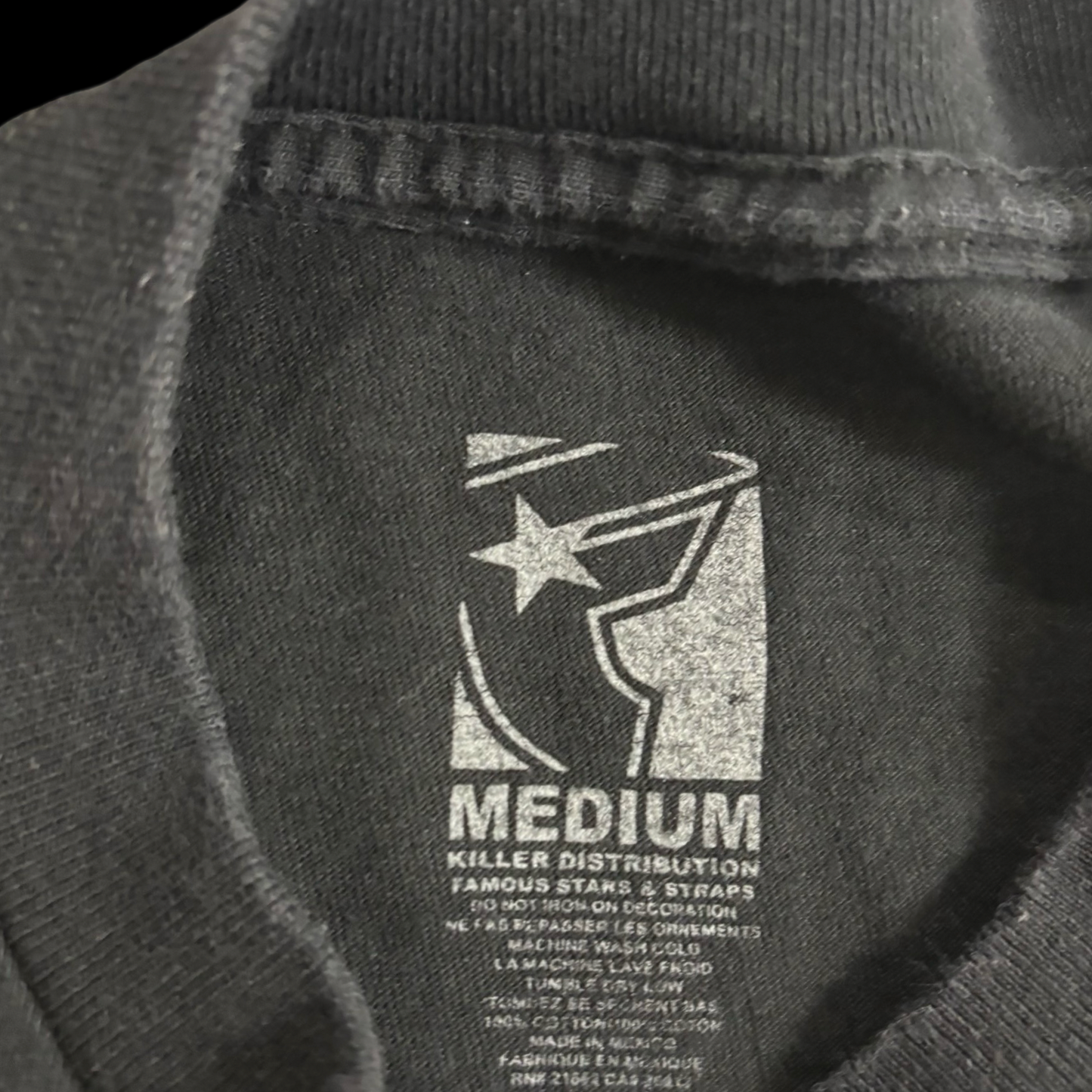 (M) Y2K Famous Logo Tee