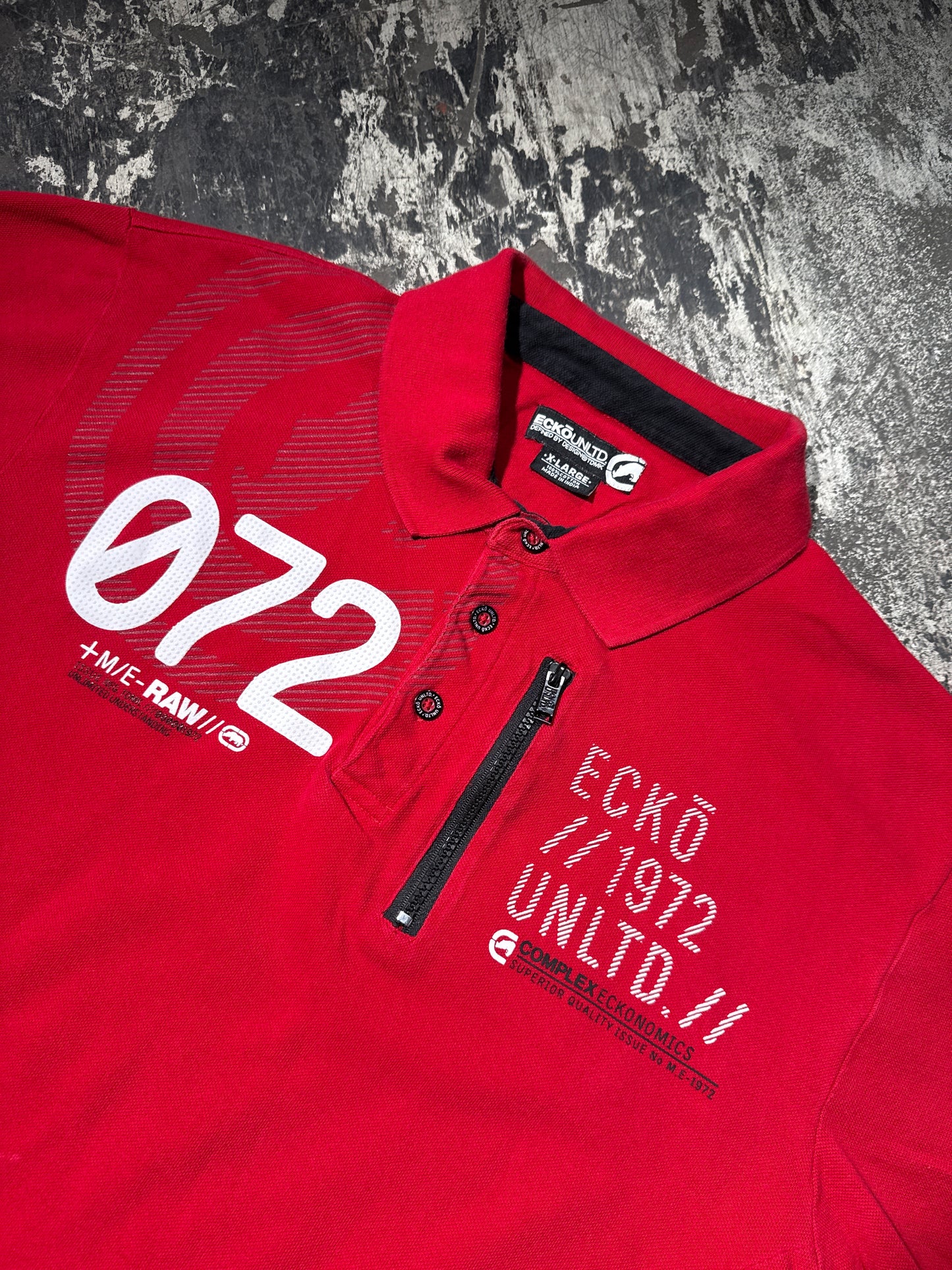 (XL) Red Eckō UNLTD Polo Shirt
