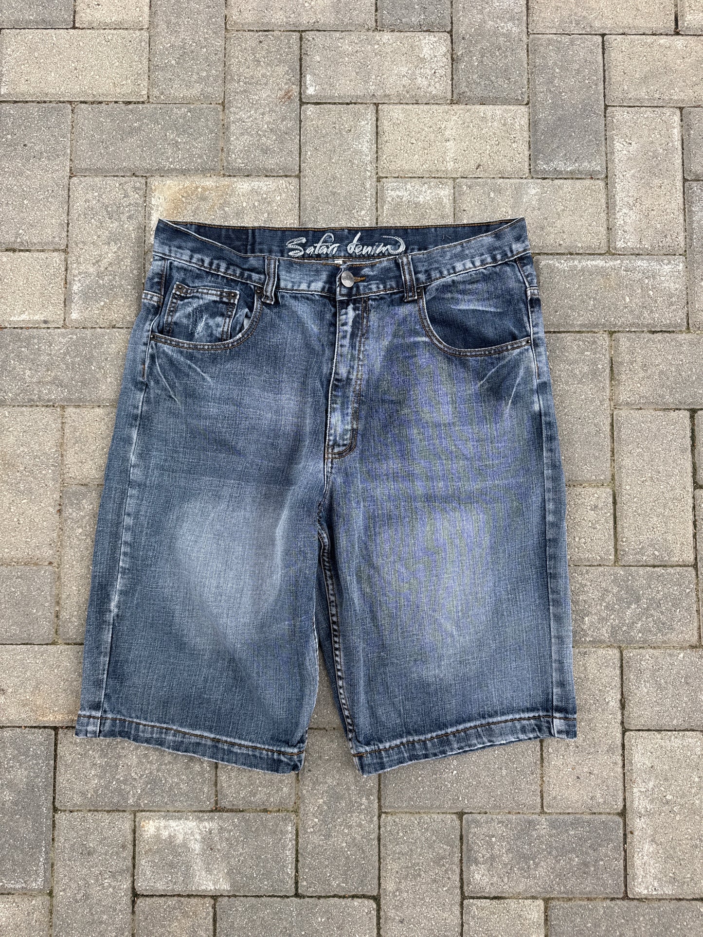 (36) Safari Denim Y2K Jorts