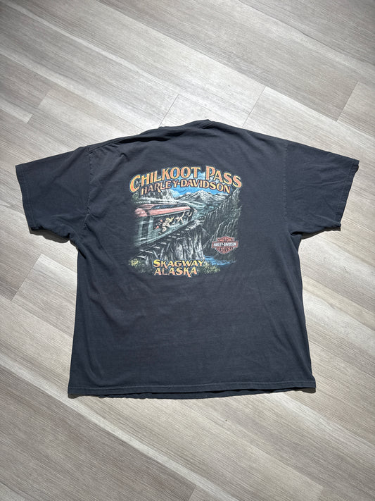 (XXL) Harley Davidson Faded Alaska Tee
