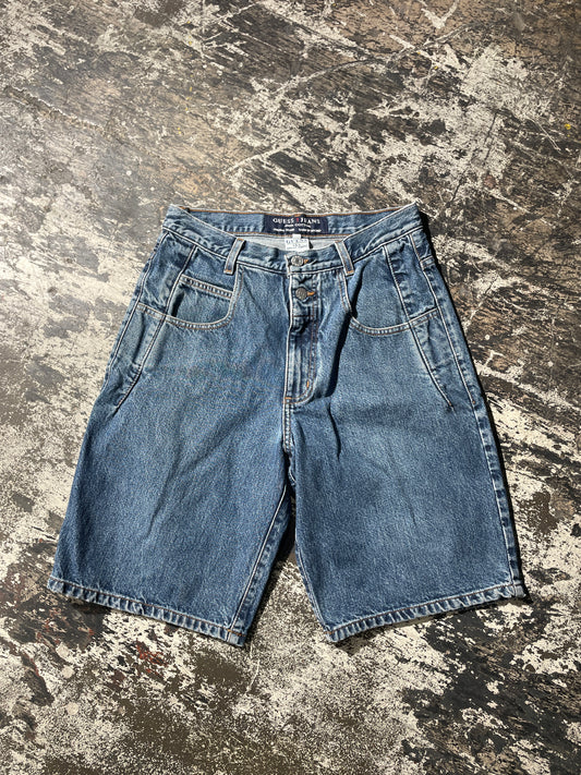 (29) Guess Jeans Dark Wash Jorts