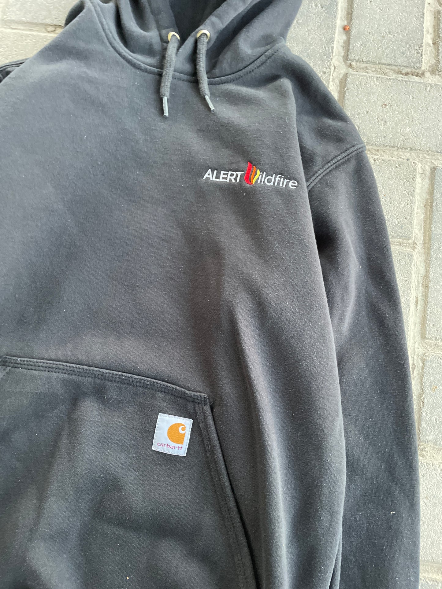 (S) Black Company Carhartt Hoodie