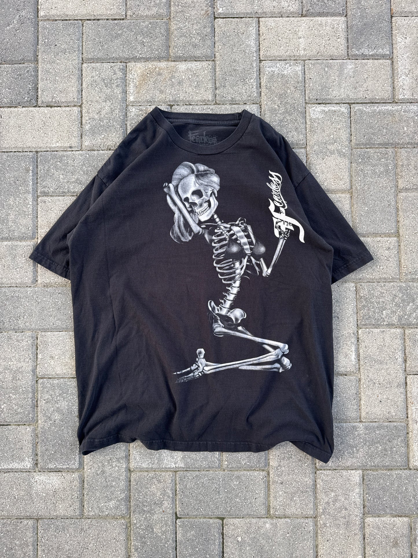 (XL) Fearless Skeletons 00s Tee