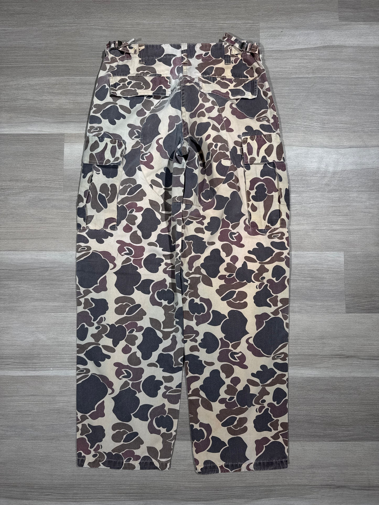 (34x32) Vintage Winchester Duck Camo Double-Knee Pants