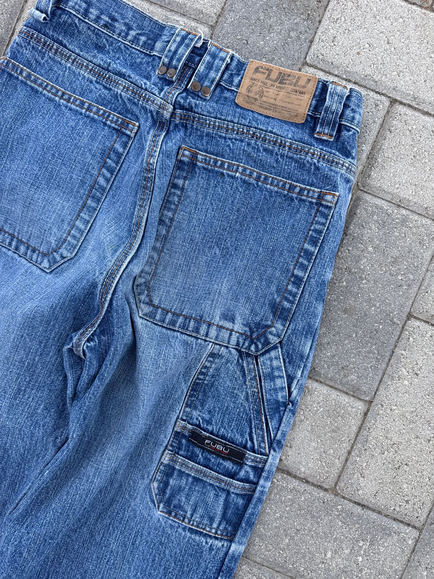 (26x30) Fubu Baggy Carpenter Denim