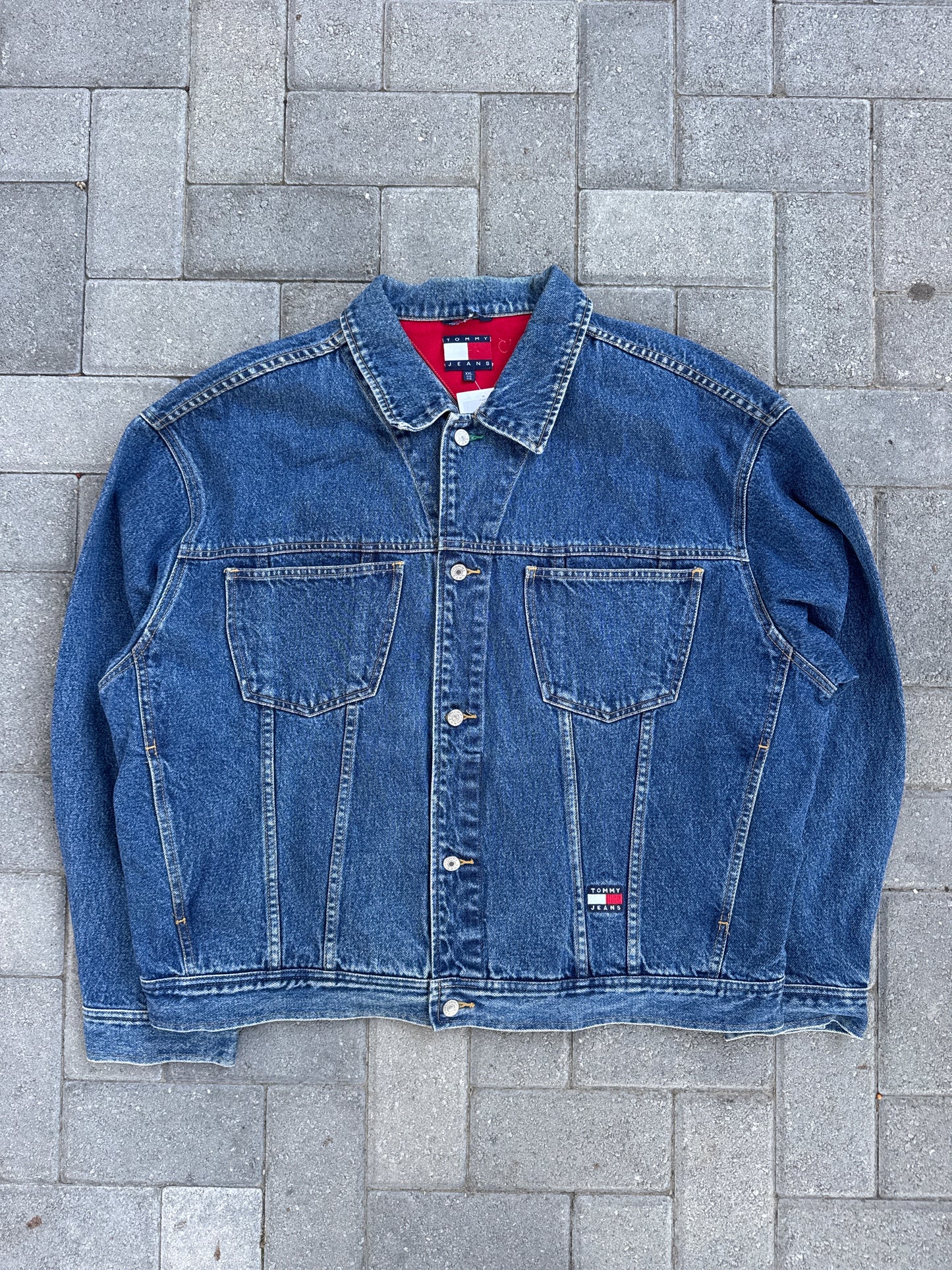 (XXL) Vintage Tommy Jeans Denim Jacket