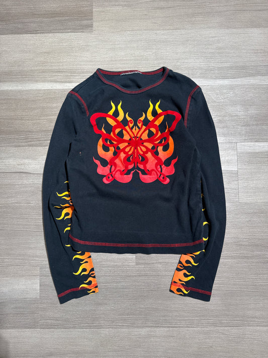 (S) Y2K Women Flame Longsleeve