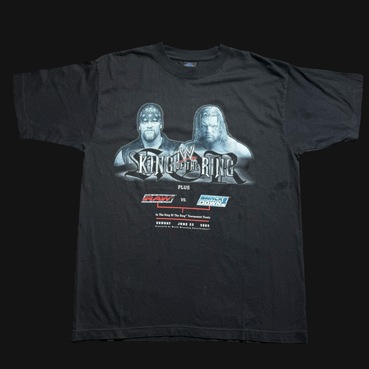 (L) 02’ Smackdown V. Raw King of the Ring Tee
