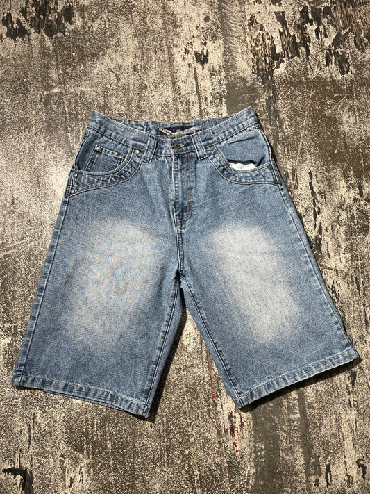 (18) Women Y2K Raiders Jorts