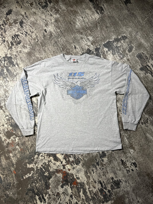 (XL) The Harley Davidson San Antonio  T-shirt Long Sleeve