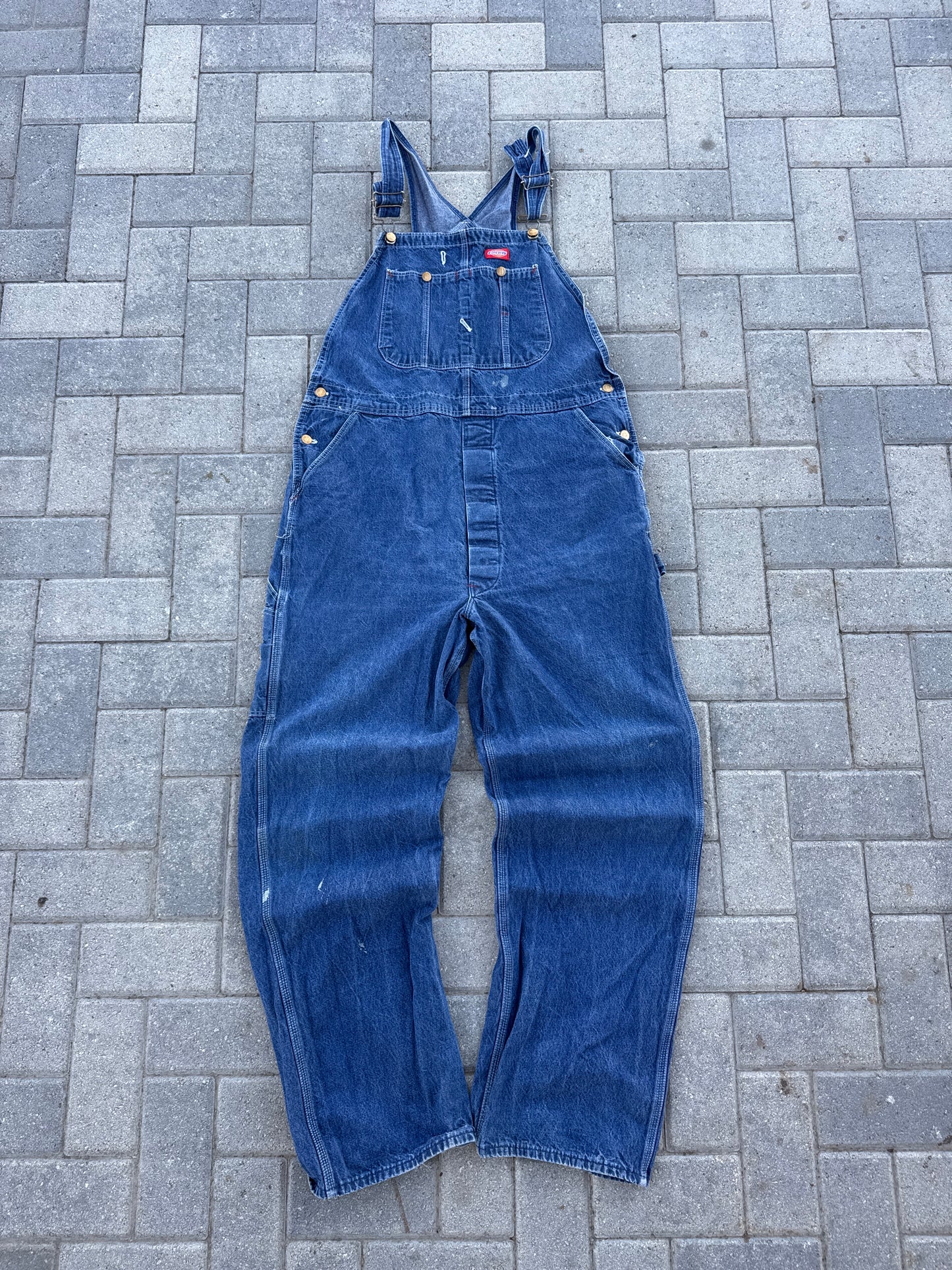 (40x34) Vintage Dickies Denim Overalls