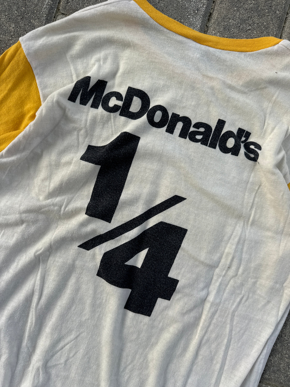 (L) Vintage McDonalds Quarter Pound Tee