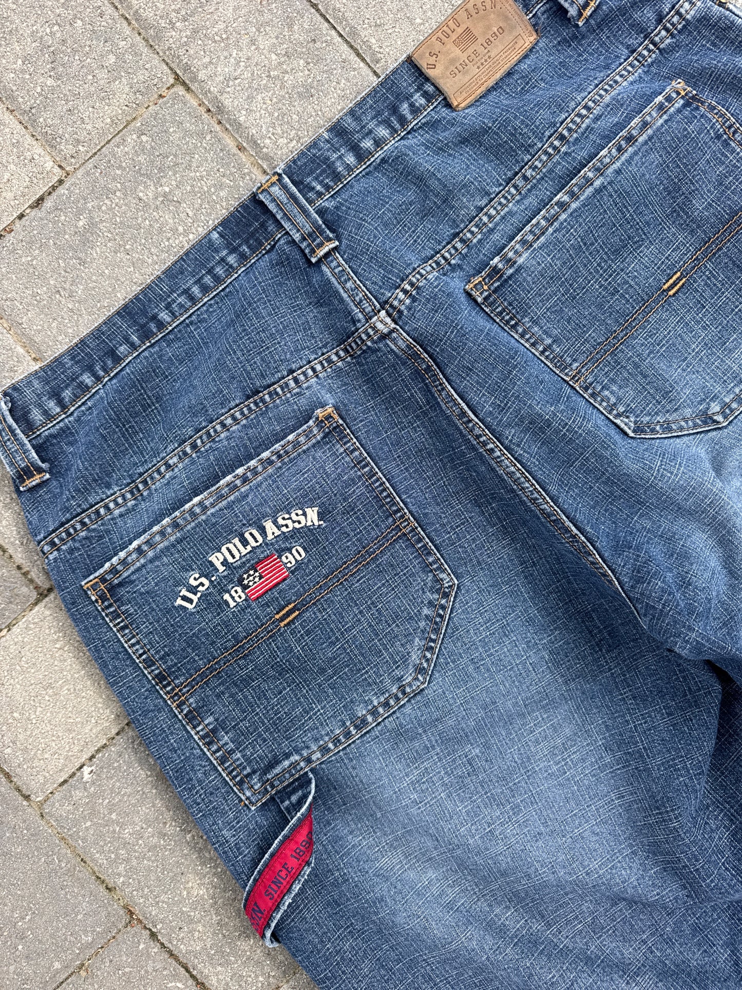 (40) U.S. Polo Assn. Y2K Jorts
