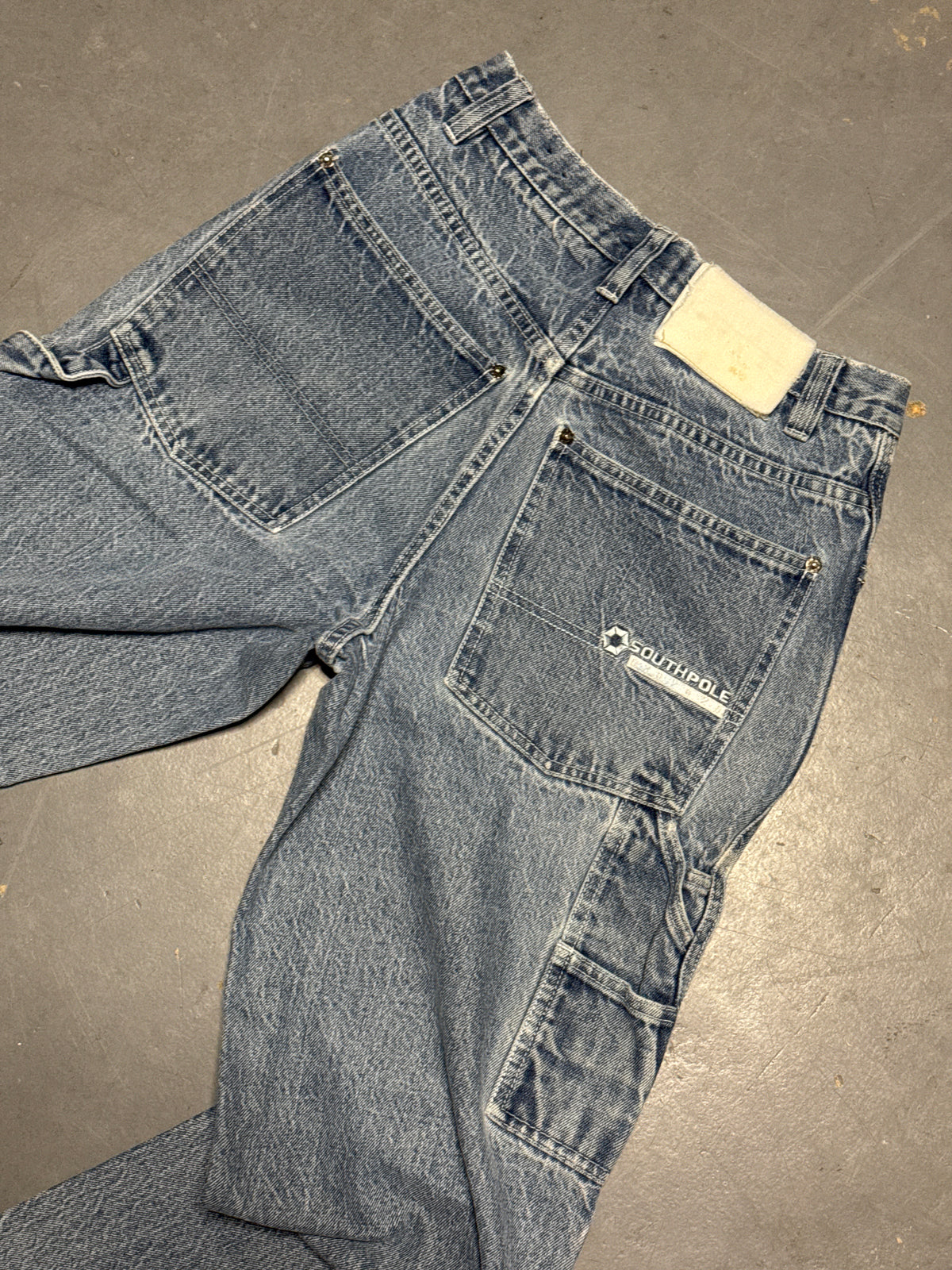 (30x30) SouthPole Carpenter Baggy Denim