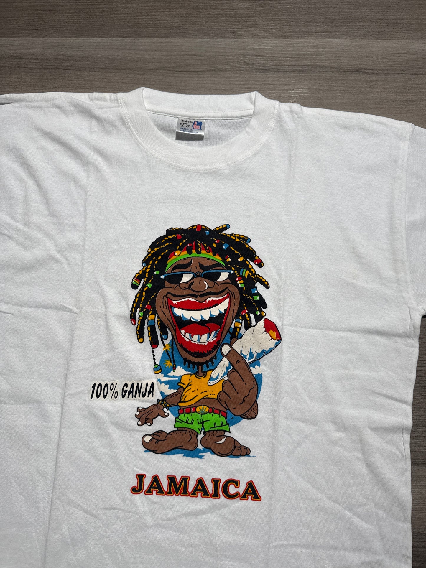 (XXL) 100% Ganja Jamaica T-Shirt
