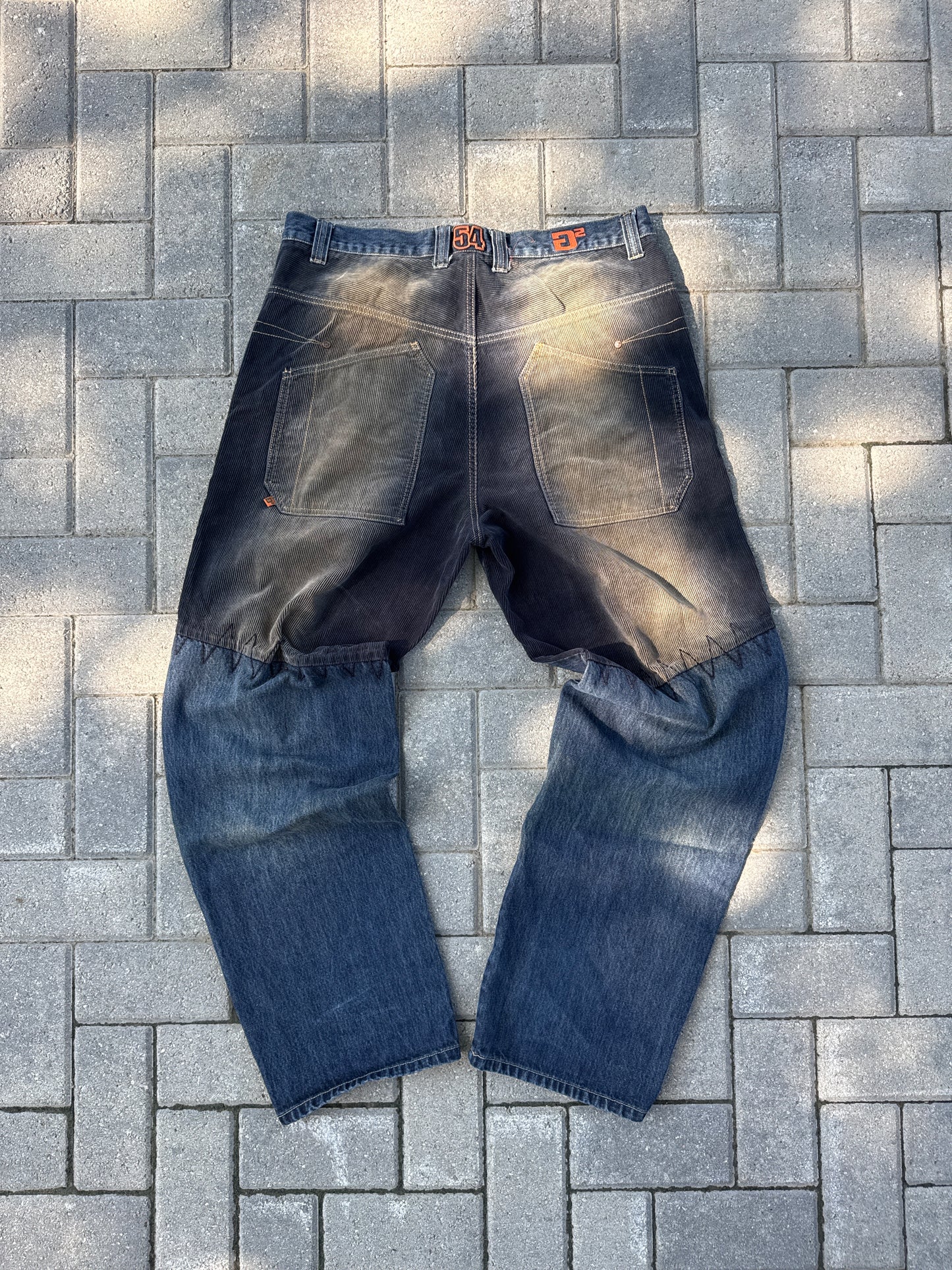 (36x34) Genetix Genes Y2K Denim Pants