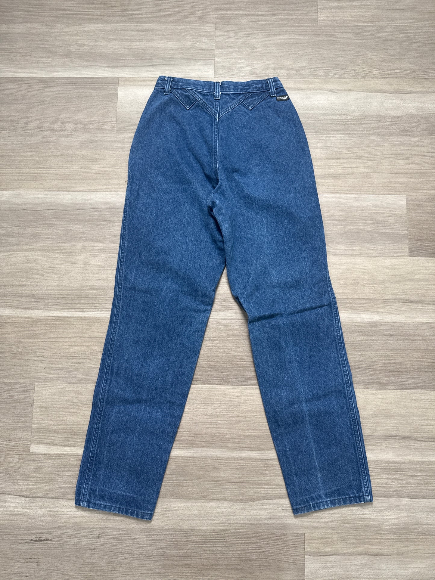 (7/8x36) Women Wrangler Dark Blue Denims