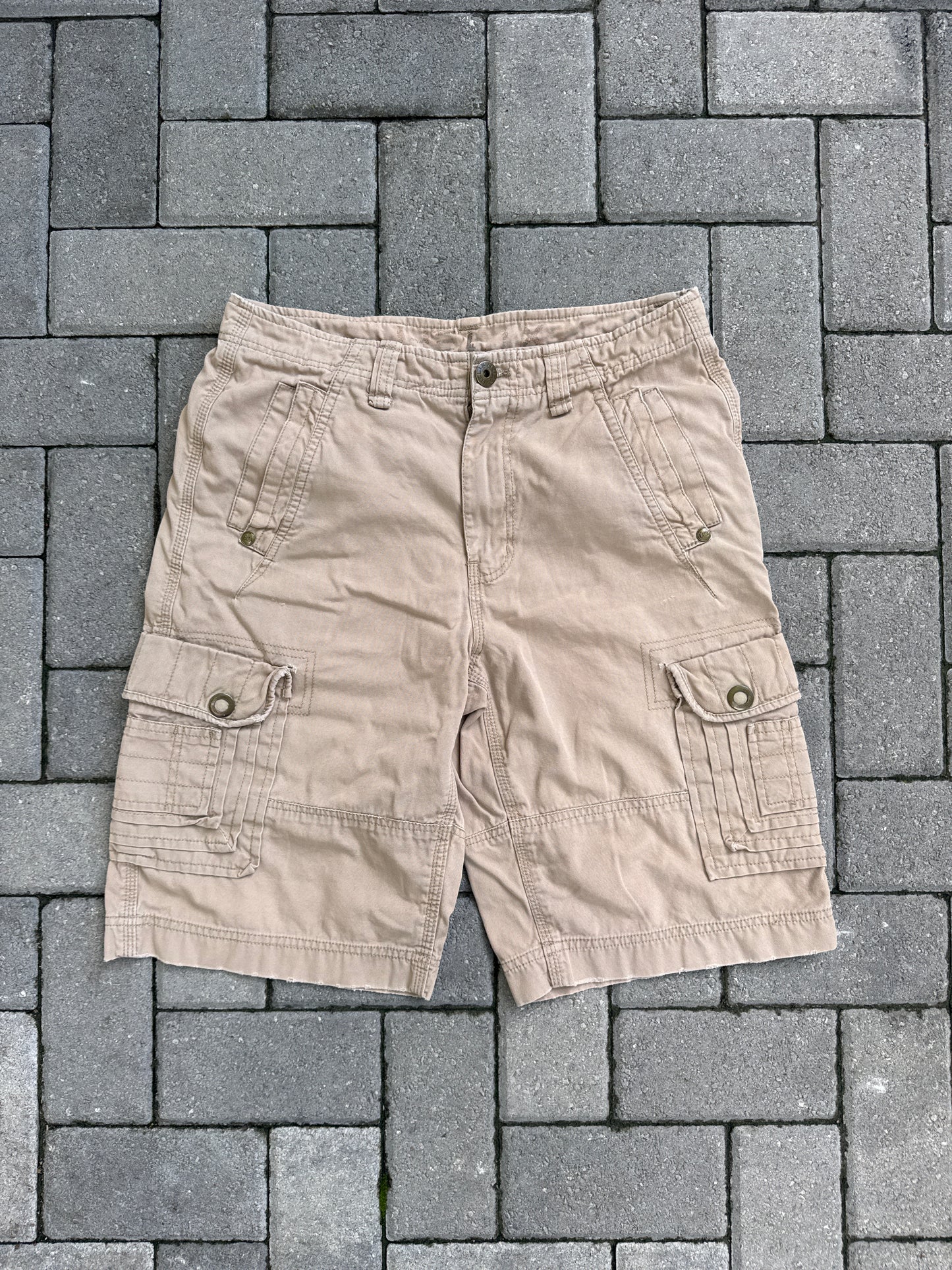 (32)Y2K Helix Cargo Shorts