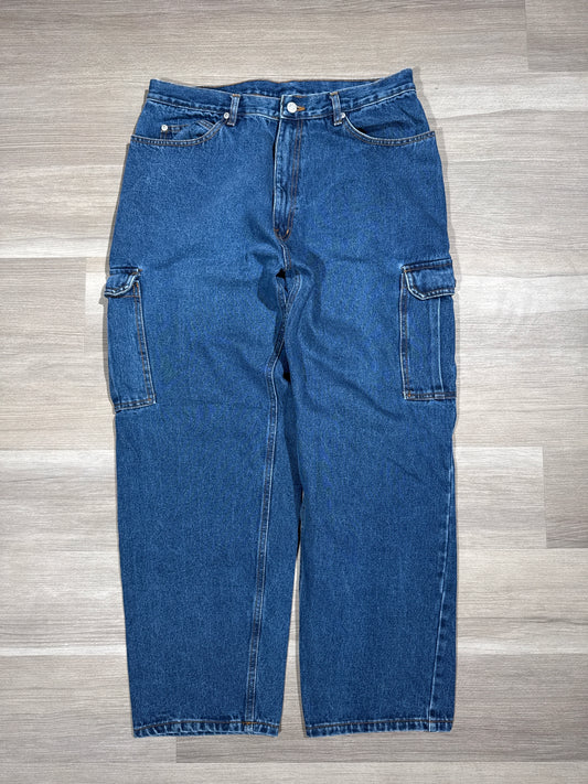 (36x30) Vintage River Blues Cargo Denims