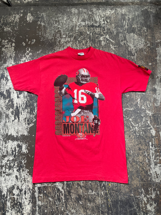 (L/M) Vintage Starter Joe Montana 49ers Tee