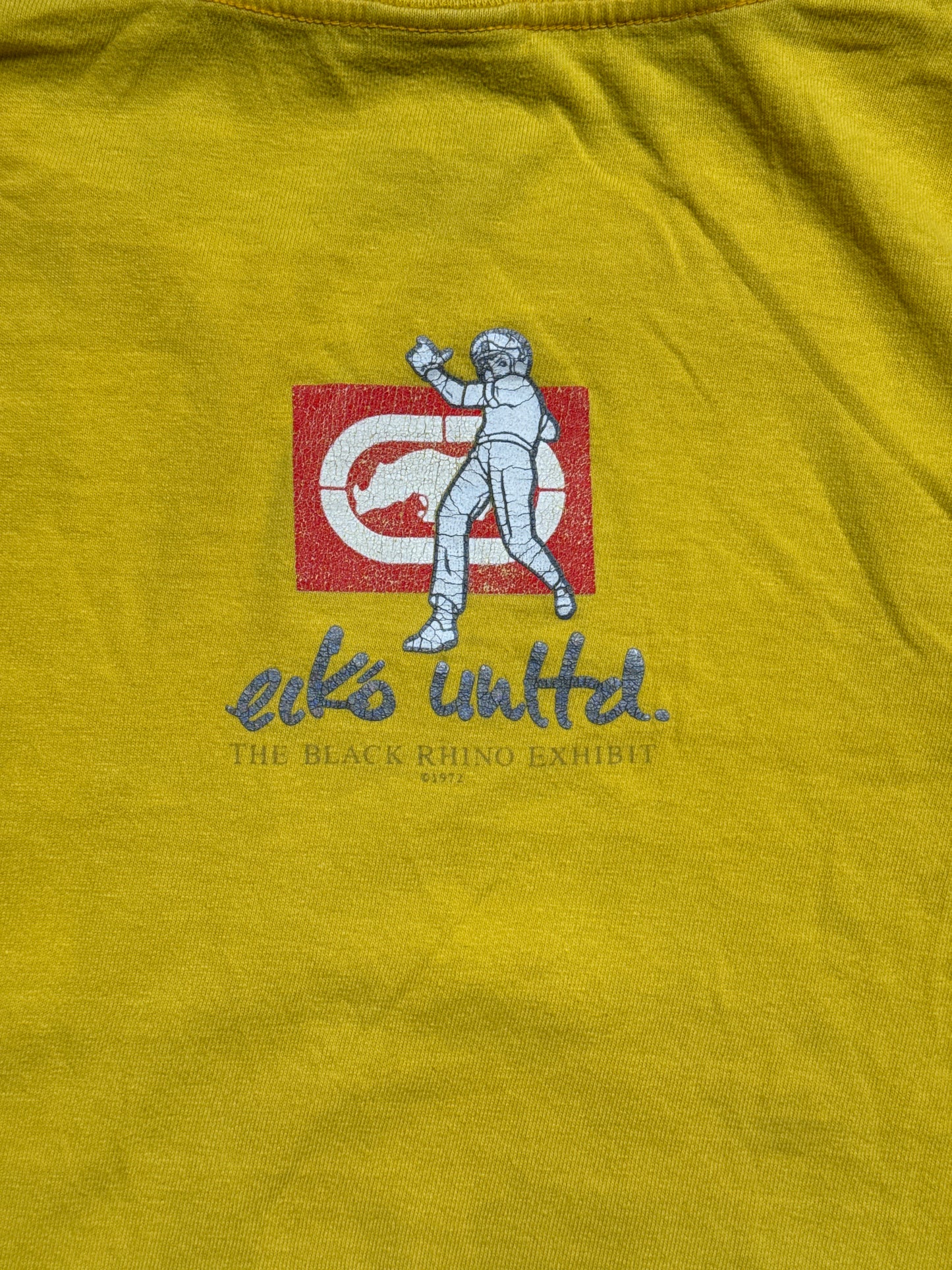 (XL) Ecko UNLTD. Yellow Speed racer Tee