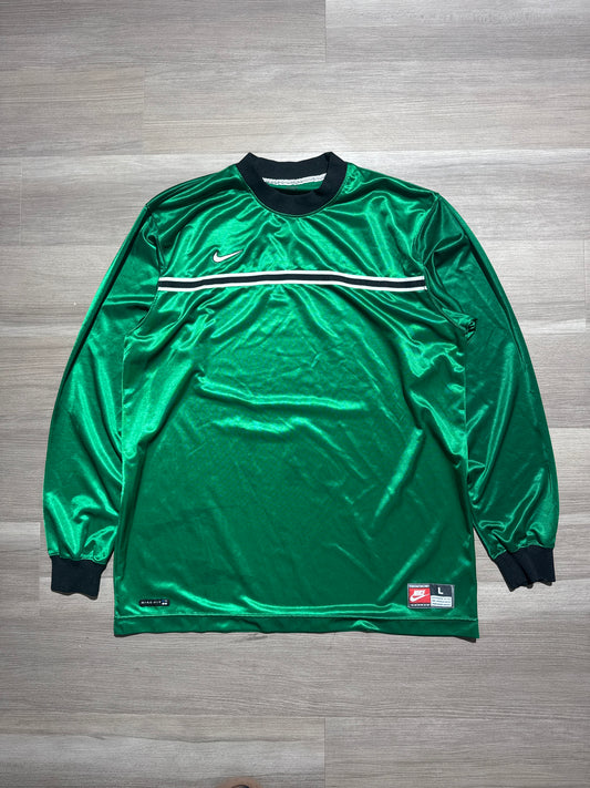 (L) Green Nike Longsleeve