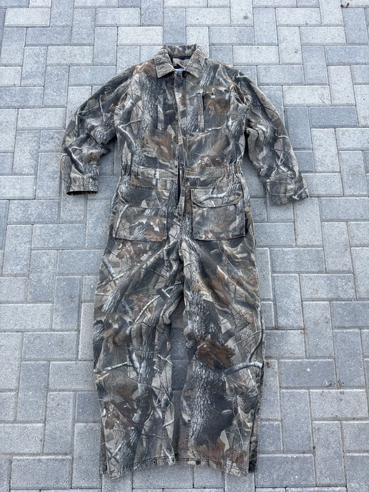 (M) Vintage Game Winner RealTree Coveralls