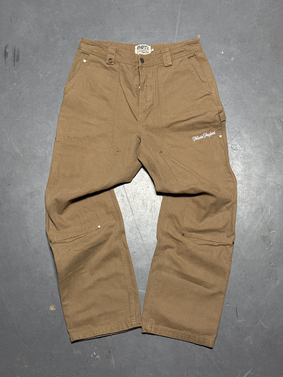 (32x32) Nude Project Double-Knee Carpenter Pants
