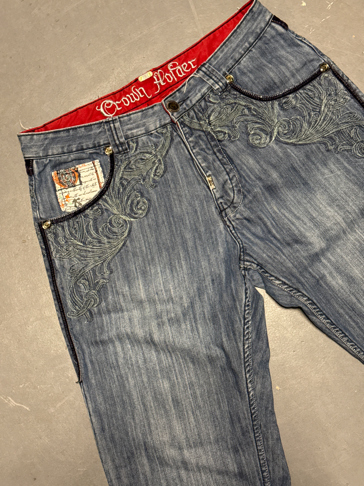 (34x34) Crown Holder Baggy Denim