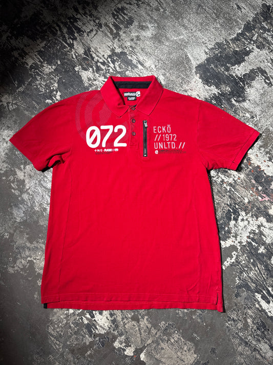 (XL) Red Eckō UNLTD Polo Shirt