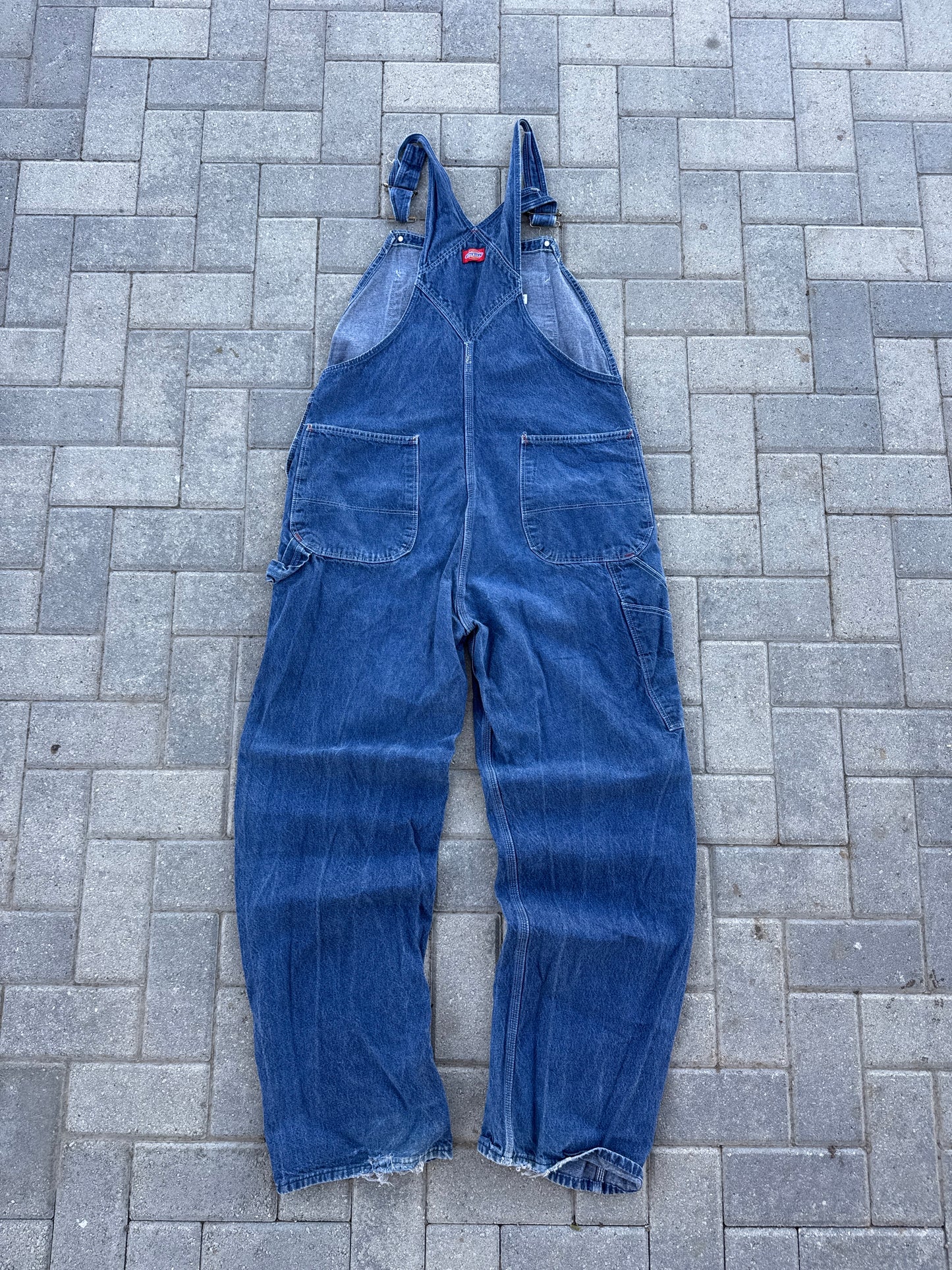 (40x34) Vintage Dickies Denim Overalls