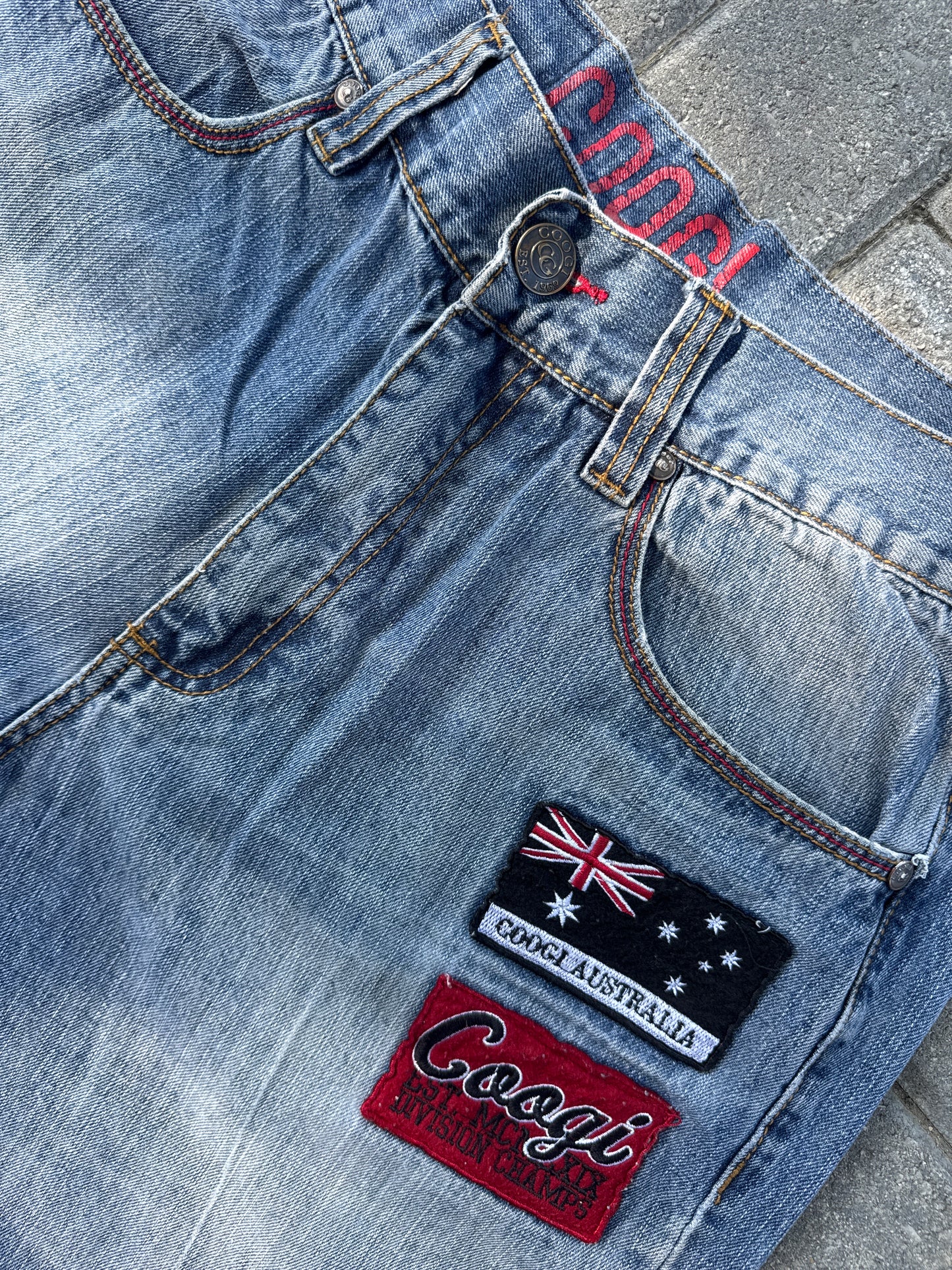 (36x34) Coogi Australia Y2K Denim Pants