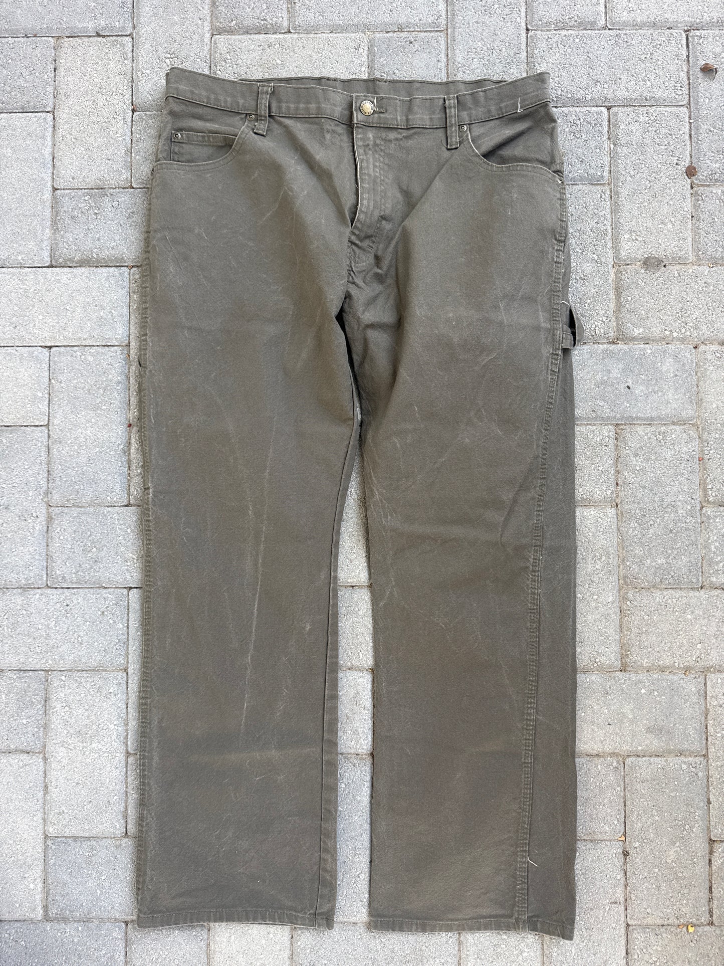 (36x30) Dickies Green Black Tab Pants