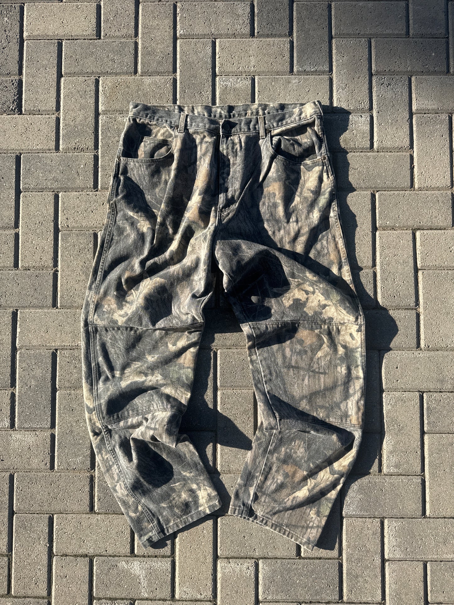 (38x34) Vintage Wrangler RealTree Double-Knee Pants