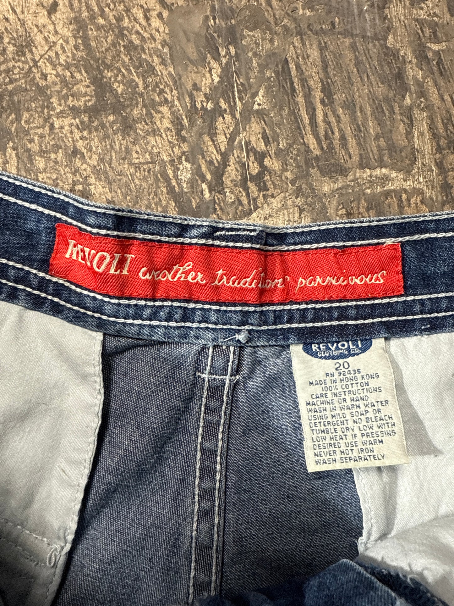 (36x30) Denim Revolt Pants