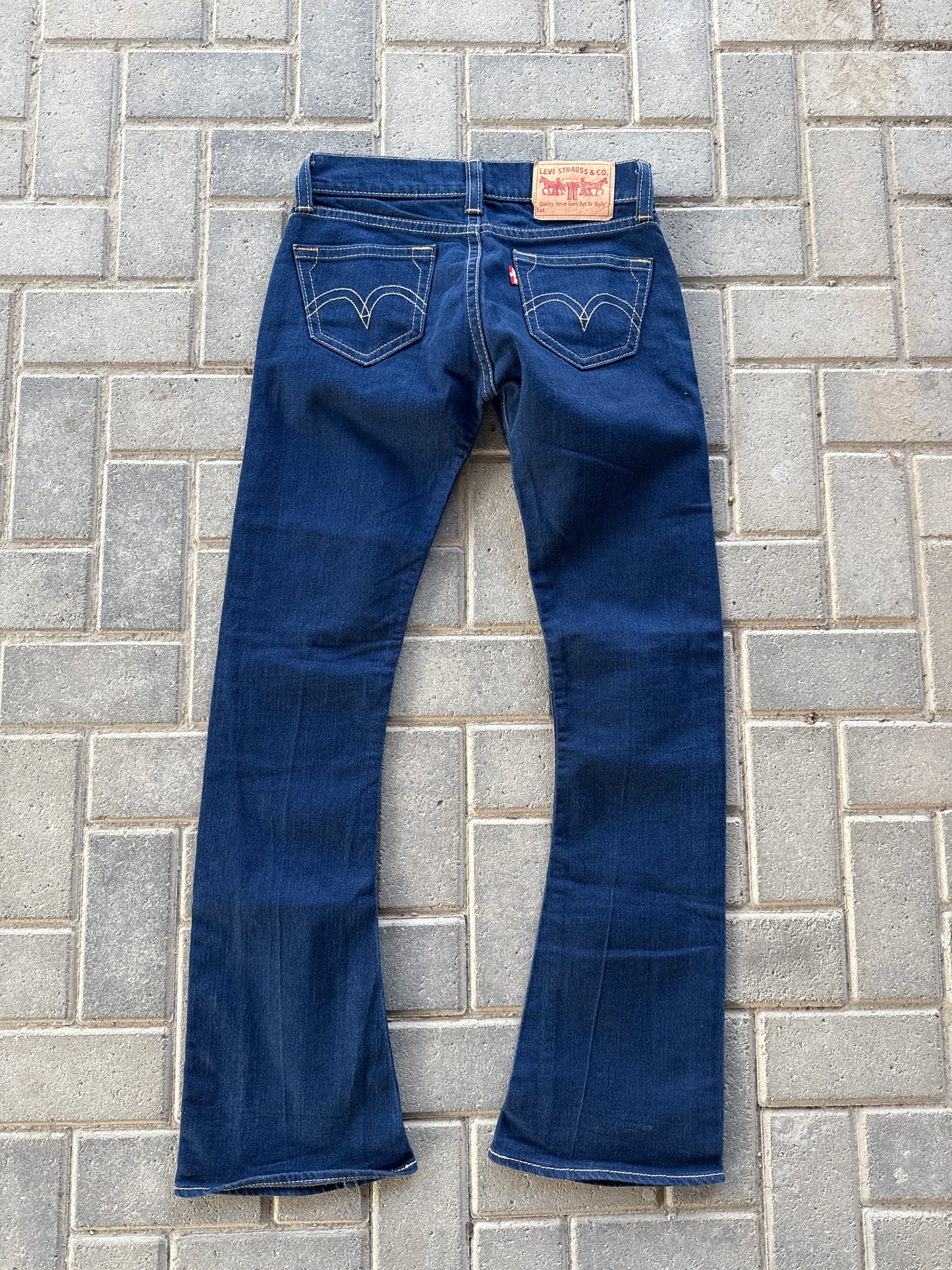 (24x32) Vintage 70s Levi’s Scovill High Rise Wide Denim Jeans