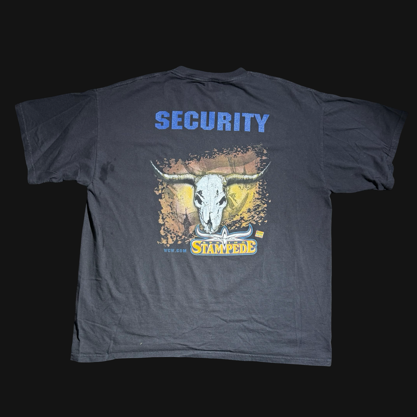 (XXL) 00’ WCW Hardcore to the Bone Security Tee