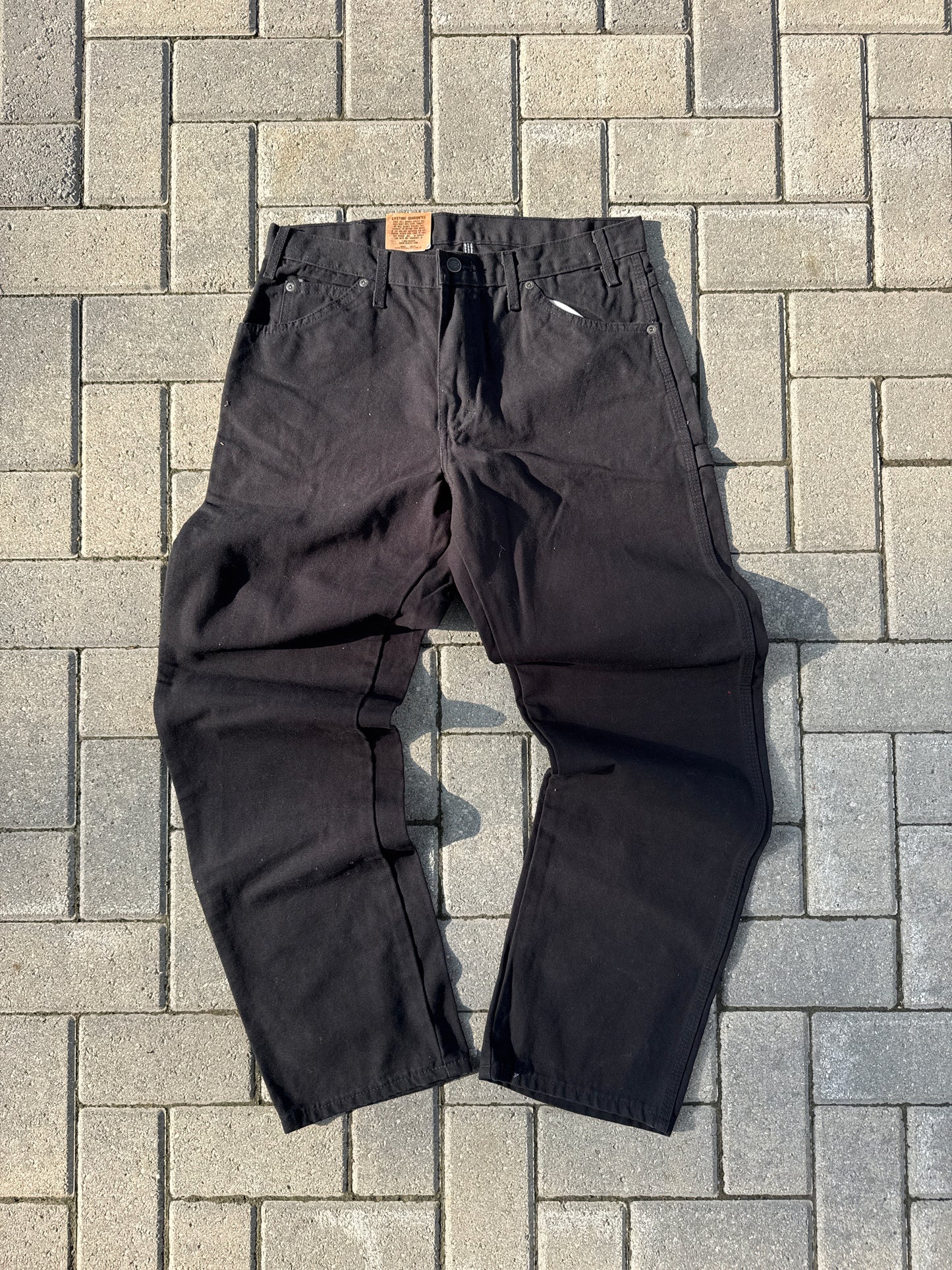 (33x32) Dickies Black Carpenter Pants