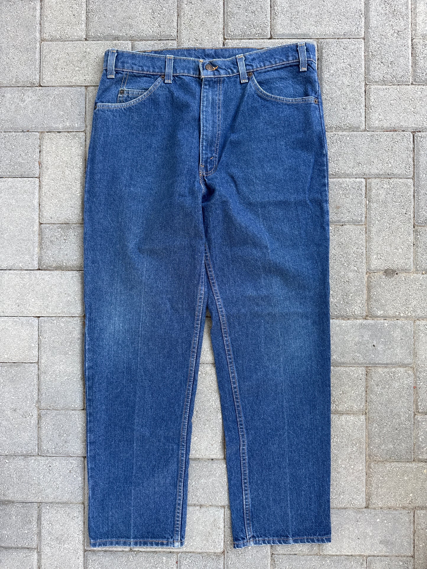 (36x30) Vintage Levi’s 540s 90s Leather Tab Denim Pants