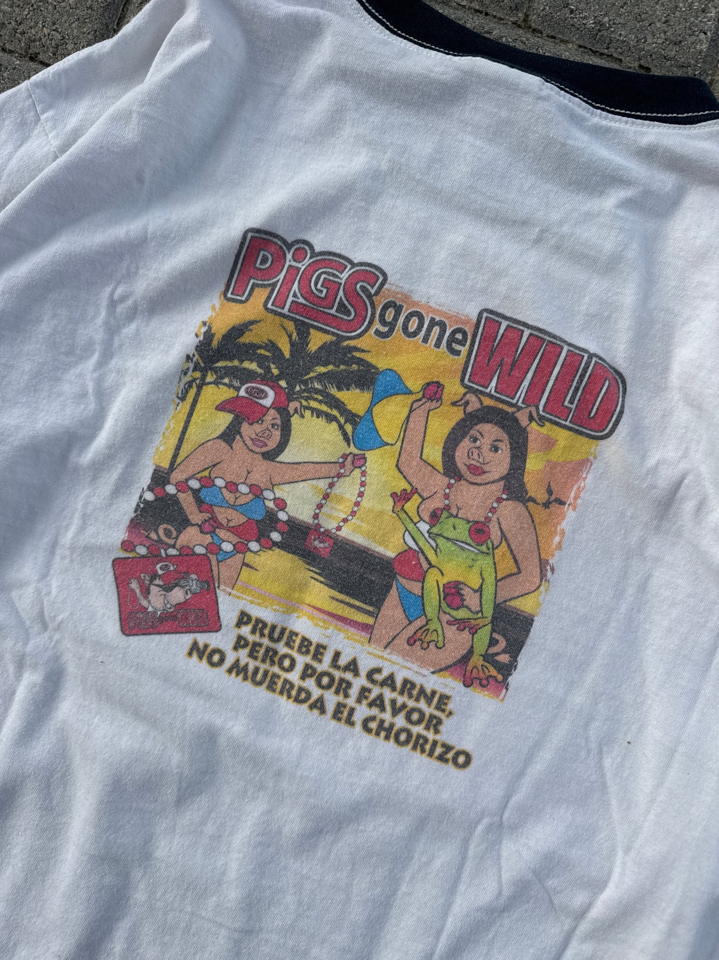 (L) Pigs Gone Wild 00s Tee