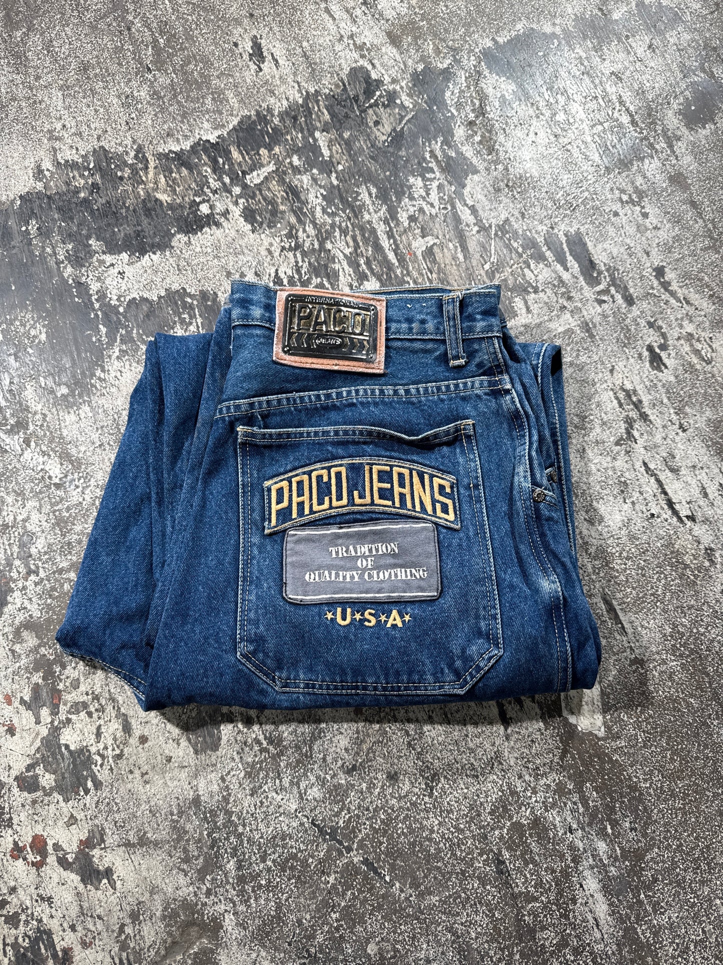 (34x34) Paco Jeans Embroidery