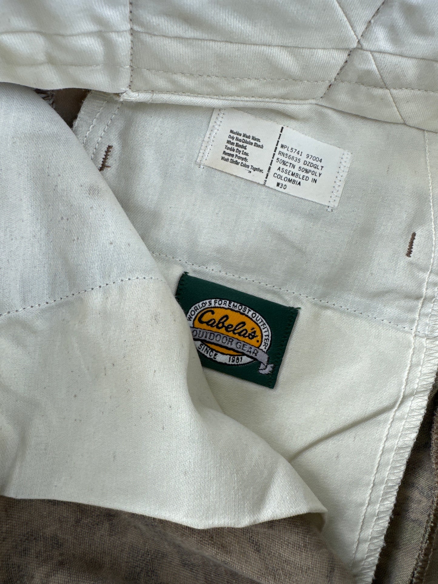 (30x32) Vintage Cabela’s RealTree Double-Knee Pants