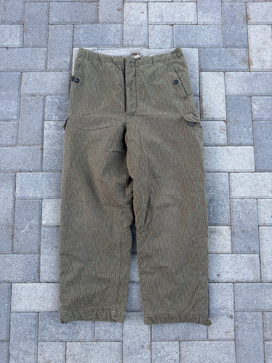 (M) Vintage German Strichtarn Raindrop Camouflage InsulatedPants