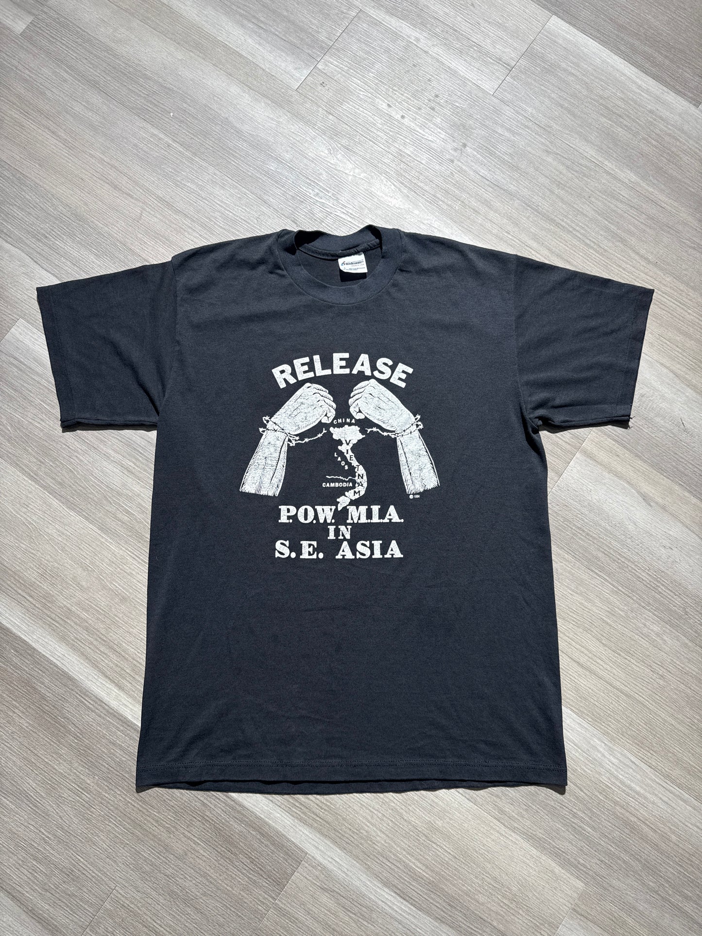(M/L) 80s POW MIA Military Vietnam