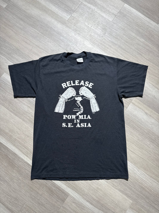 (M/L) 80s POW MIA Military Vietnam