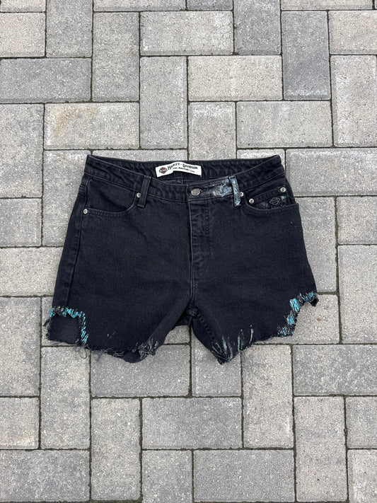 (12) Harley Davidson Cutoff Shorts