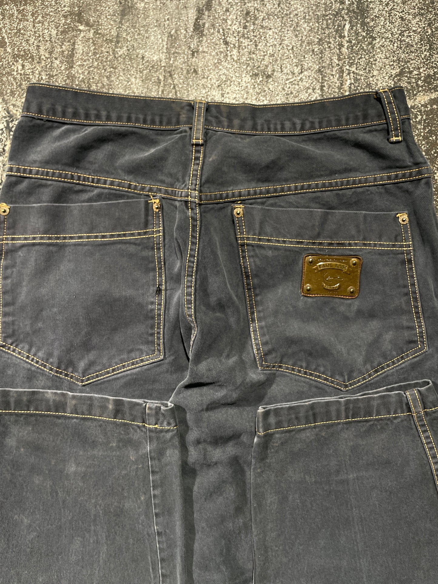 (36x32) Vintage Karl Kani-Jeans Ash Blue