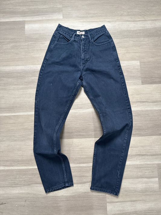 (28) Navy Women Vintage Guess Jeans