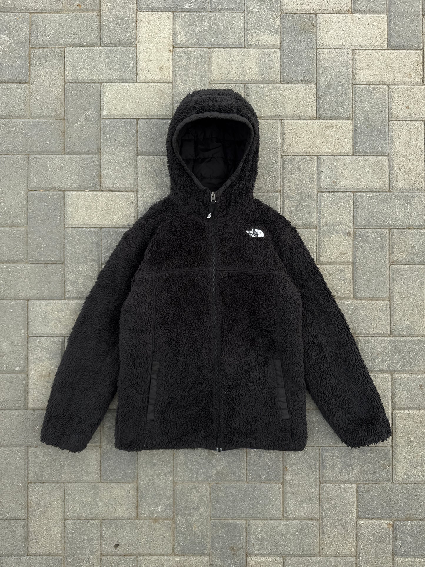(L) The North Face Puffer Reversible Jacket